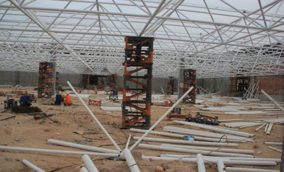 长春盘点钢结构网架装配的步履和相关关注变乱